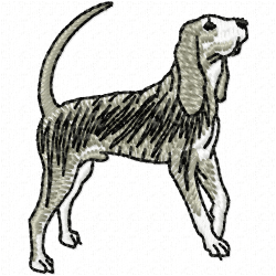 Dogs Embroidery Design 11